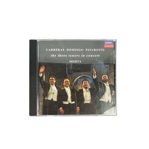 Carreras Domingo Pavarotti The Three Tenors In Concert CD 1990 London Zubin Meht